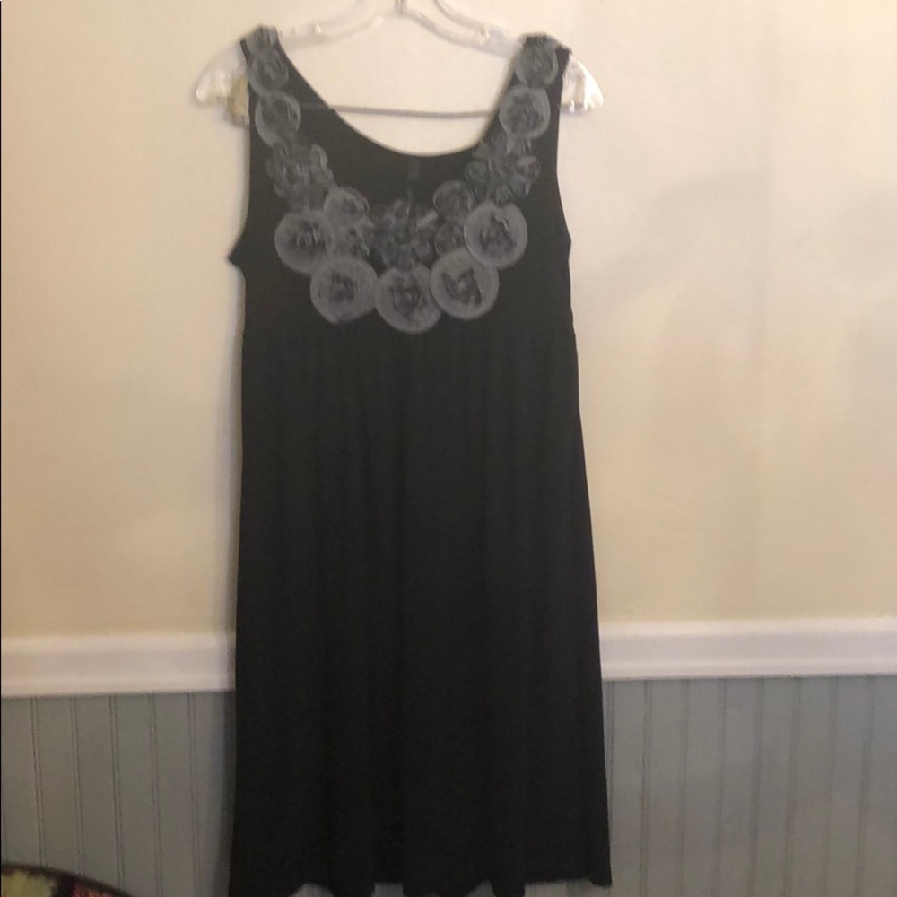 Black summer dress